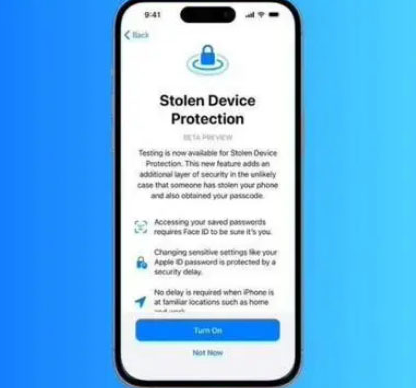 松滋苹果授权维修店分享被盗设备保护功能开启方法 