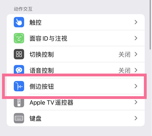 松滋苹果14维修店分享iPhone14 Plus侧键双击下载功能关闭方法 